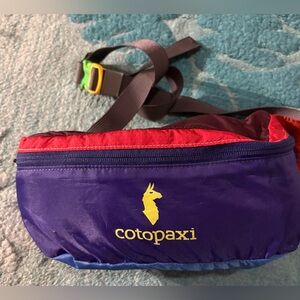 Cotopaxi Yellow and Purple Gear Bag